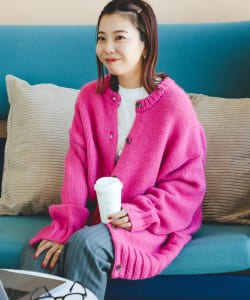 B:MING by BEAMS / エドワード クルーネック カーディガン 22AW