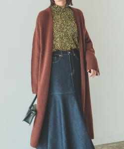 ▲B:MING by BEAMS / ロングガウン カーディガン 22AW