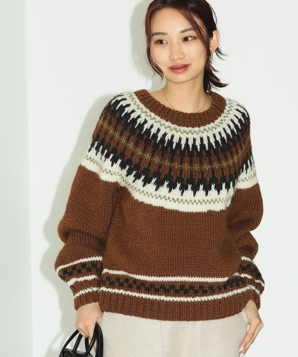 B:MING by BEAMS（ビーミング by ビームス）NEPALHANDKNIT × B:MING by