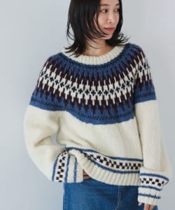 B:MING by BEAMS（ビーミング by ビームス）NEPALHANDKNIT × B:MING by