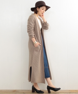 B:MING by BEAMS / 畦ロングカーディガン 16AW