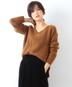 B:MING by BEAMS / ハミルトンサーマル編みプルオーバー 17AW