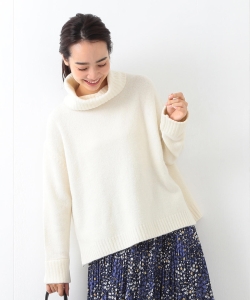 B:MING by BEAMS / ヤク混 タートルニットプルオーバー 17AW