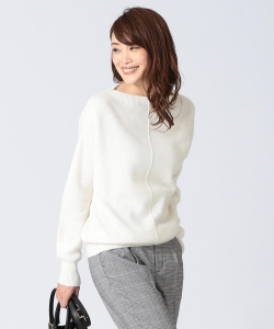 B:MING by BEAMS / ボトルネック ニュアンスニットプルオーバー 17AW-P