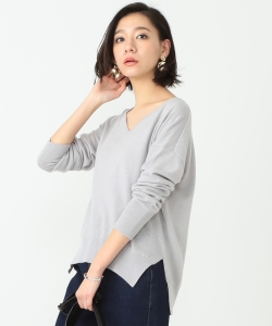 B:MING by BEAMS / カシミヤ混Vネックニット