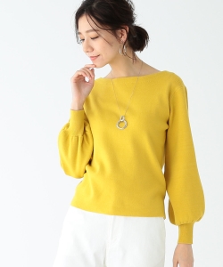 B:MING by BEAMS / 袖ボリューム ニットプルオーバー 19SS