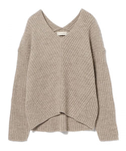 B:MING by BEAMS / アーサーリブ Vネックニットプルオーバー