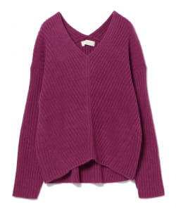 B:MING by BEAMS / アーサーリブ Vネックニットプルオーバー