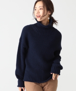 B:MING by BEAMS / エドワード オフタートルネック ニットプルオーバー 19AW