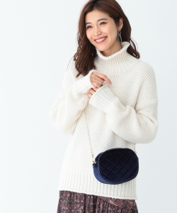 B:MING by BEAMS / エドワード オフタートルネック ニットプルオーバー 19AW