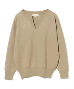 B:MING by BEAMS / スリット キーネック プルオーバー