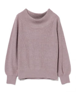 B:MING by BEAMS / アンゴラ混 オフネックプルオーバー