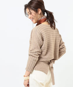 B:MING by BEAMS / バックダブルリボン リブプルオーバー  20