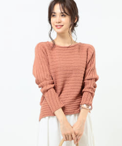 B:MING by BEAMS / バックダブルリボン リブプルオーバー  20