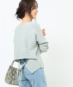 B:MING by BEAMS / バックダブルリボン リブプルオーバー  20