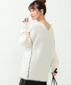 ▲B:MING by BEAMS / ステッチワーク プルオーバー  20