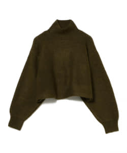 ▲B:MING by BEAMS / クロップド ニット プルオーバー 21AW