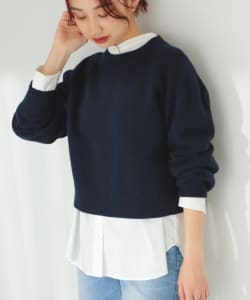 ハミルトン ウール ショート ニット プルオーバー