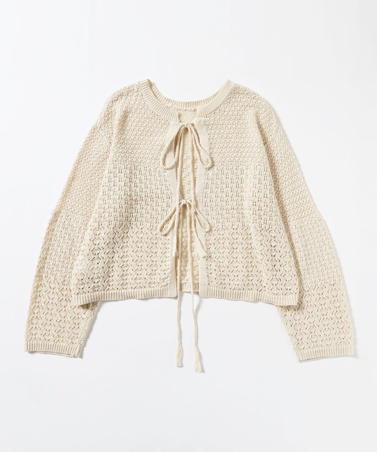 BEAMS - mai1012　BEAMS GOLF セーター　オフホワイト　Lサイズ BEAMS GOLF（ビームス ゴルフ）ORANGE LABEL / エアシャット 裏