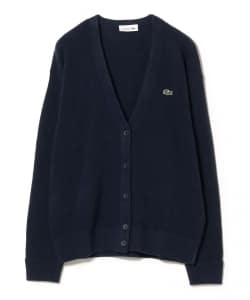 ▲LACOSTE / プレーン Vネック ニット カーディガン