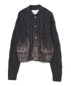 LOGAN Knitting Mills / Foil Cardigan