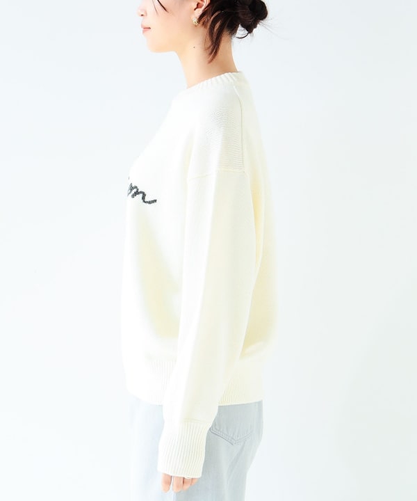 【関税込み】Kolor ブラック インターシャロゴ プルオーバー fit=scale-down,w=1200