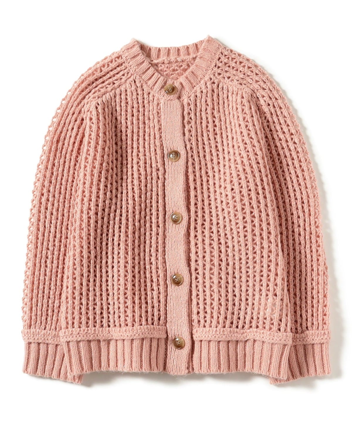 透かし編み ニット カーディガン トップス WOMEN CORAL ONE SIZE 透かし編み ニット カーディガン トップス WOMEN CORAL ONE SIZE