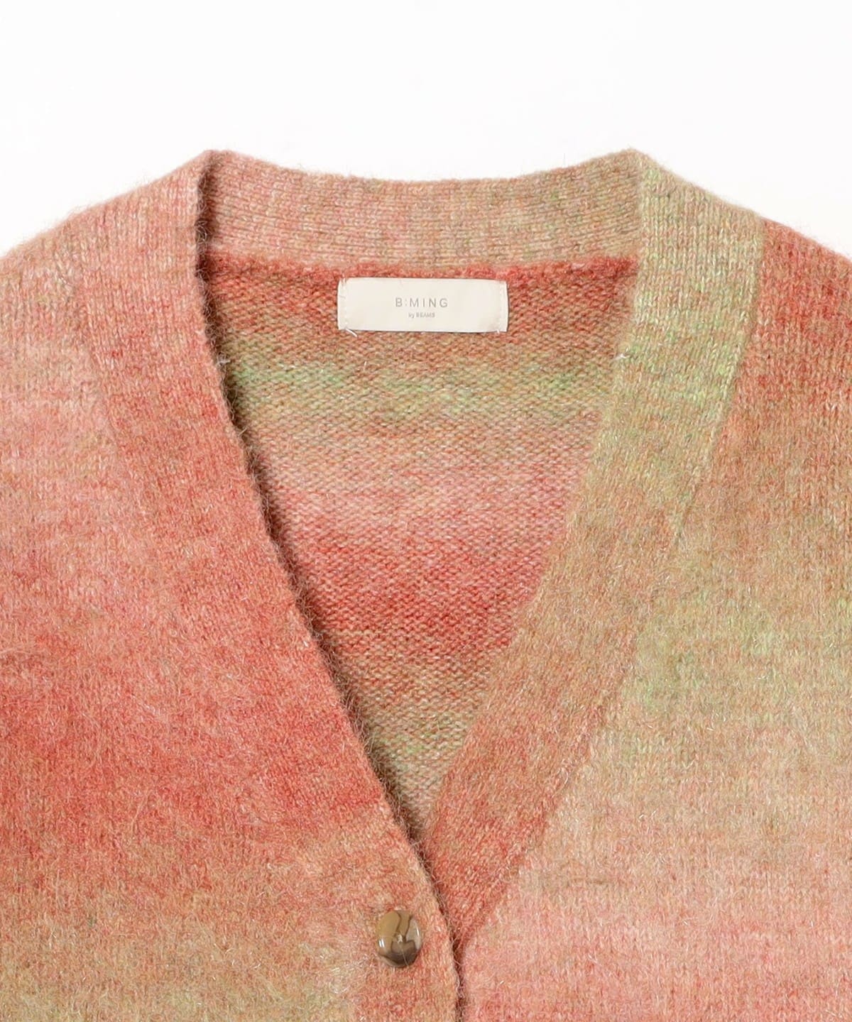 期間限定値下げ！bedsidedrama グラデーションニットカーディガン ベッドサイドドラマ オーロラモヘアニットカーディガン ゆったり