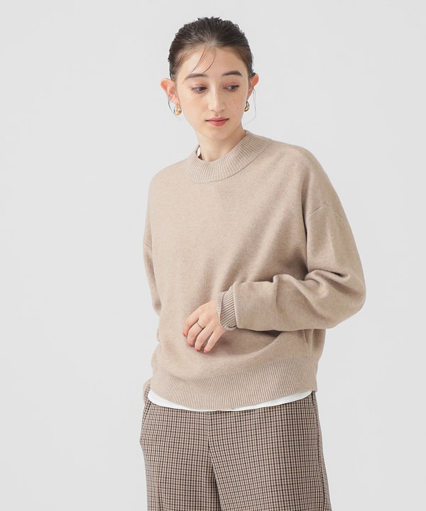 ミンミン B:MING by BEAMS（ビーミング by ビームス）アンゴラ混