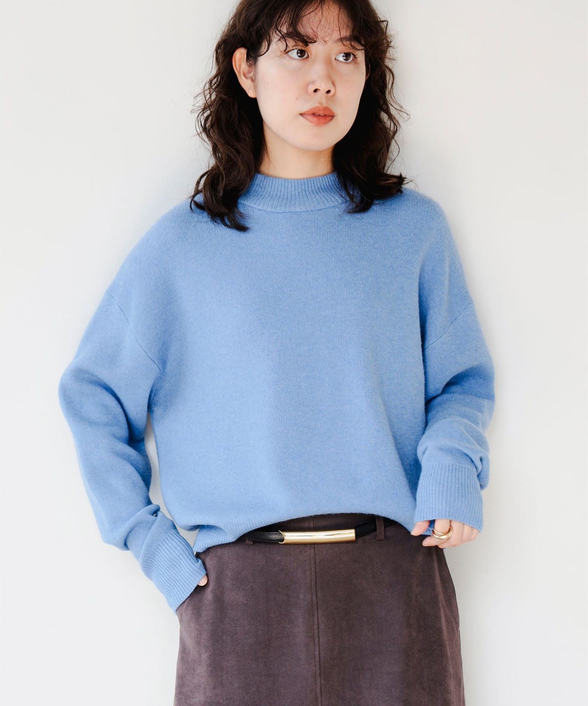 B:MING by BEAMS（ビーミング by ビームス）アンゴラ混 ストレッチ