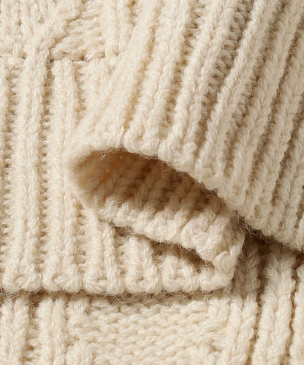 B:MING by BEAMS（ビーミング by ビームス）アラン ステッチ ニット