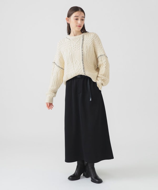 B:MING by BEAMS（ビーミング by ビームス）アラン ステッチ ニット