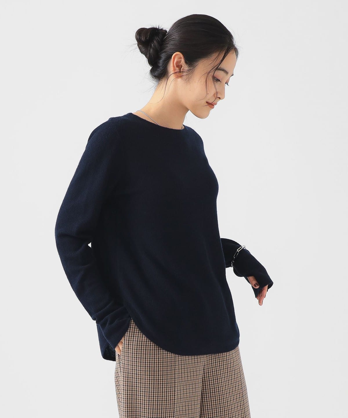 エアリー ニット トップス WOMEN NAVY ONE SIZE エアリー ニット トップス WOMEN NAVY ONE SIZE