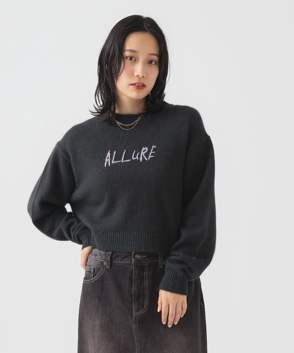 あーぼん様 B:MING by BEAMS（ビーミング by ビームス）アンゴラ混 刺繍