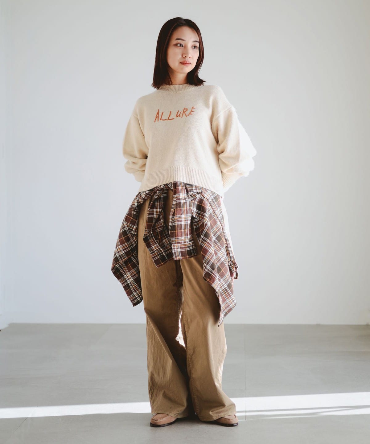 リラ✳︎アンゴラ混ニット Vingt Neuf]アンゴラ混ニット | KOBUNSHA SELECT SHOP | [Vingt Neuf