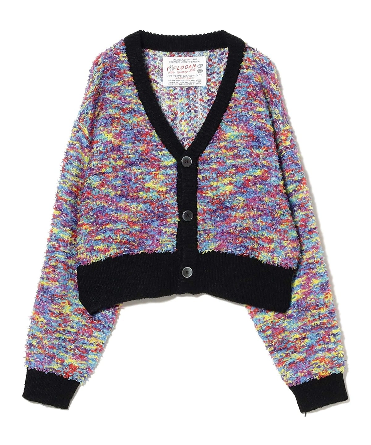 LOGAN Knitting Mills / テープヤーン カーディガン トップス WOMEN PURPLE ONE SIZE LOGAN Knitting Mills / テープヤーン カーディガン トップス WOMEN PURPLE ONE SIZE