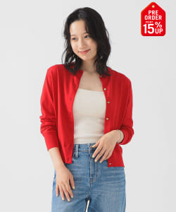 【+15%ポイントUP】デザインボタン カーディガン