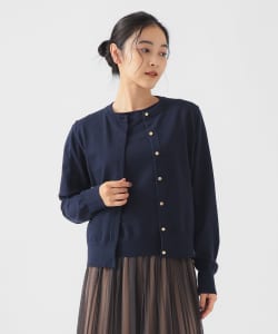【+15%ポイントUP】デザインボタン カーディガン