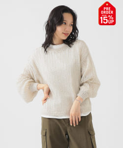 【+15%ポイントUP】シアー ラメニット