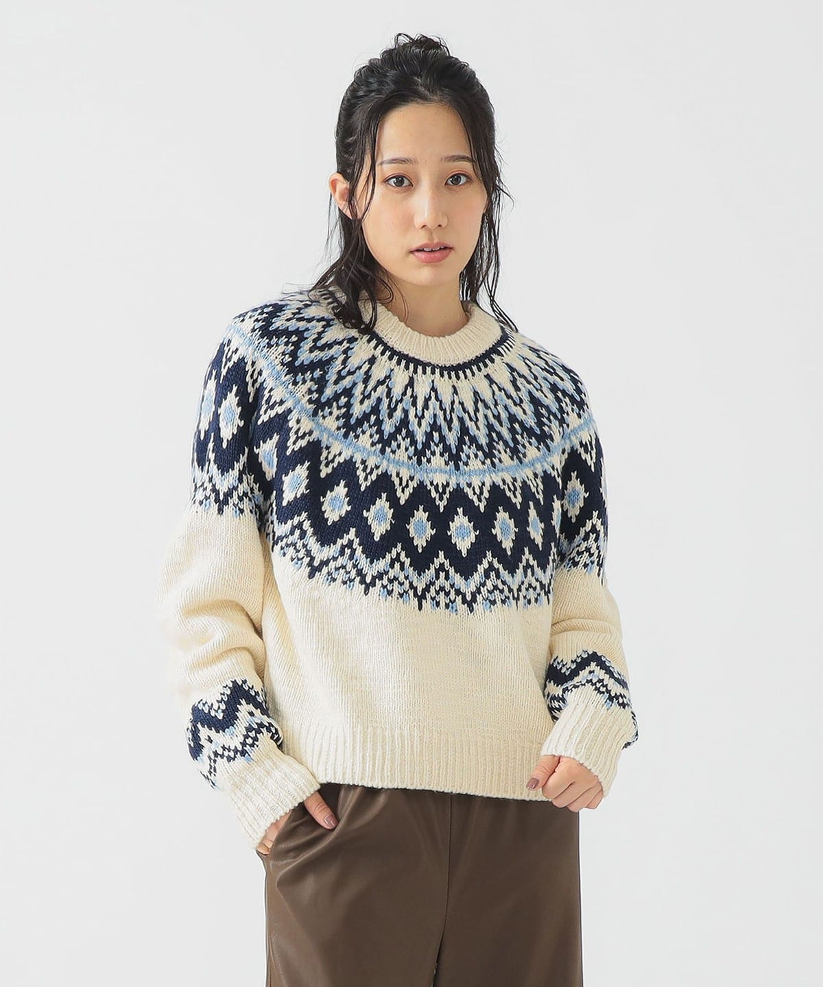 求心 ニット トップス WOMEN IVORY ONE SIZE 求心 ニット トップス WOMEN IVORY ONE SIZE