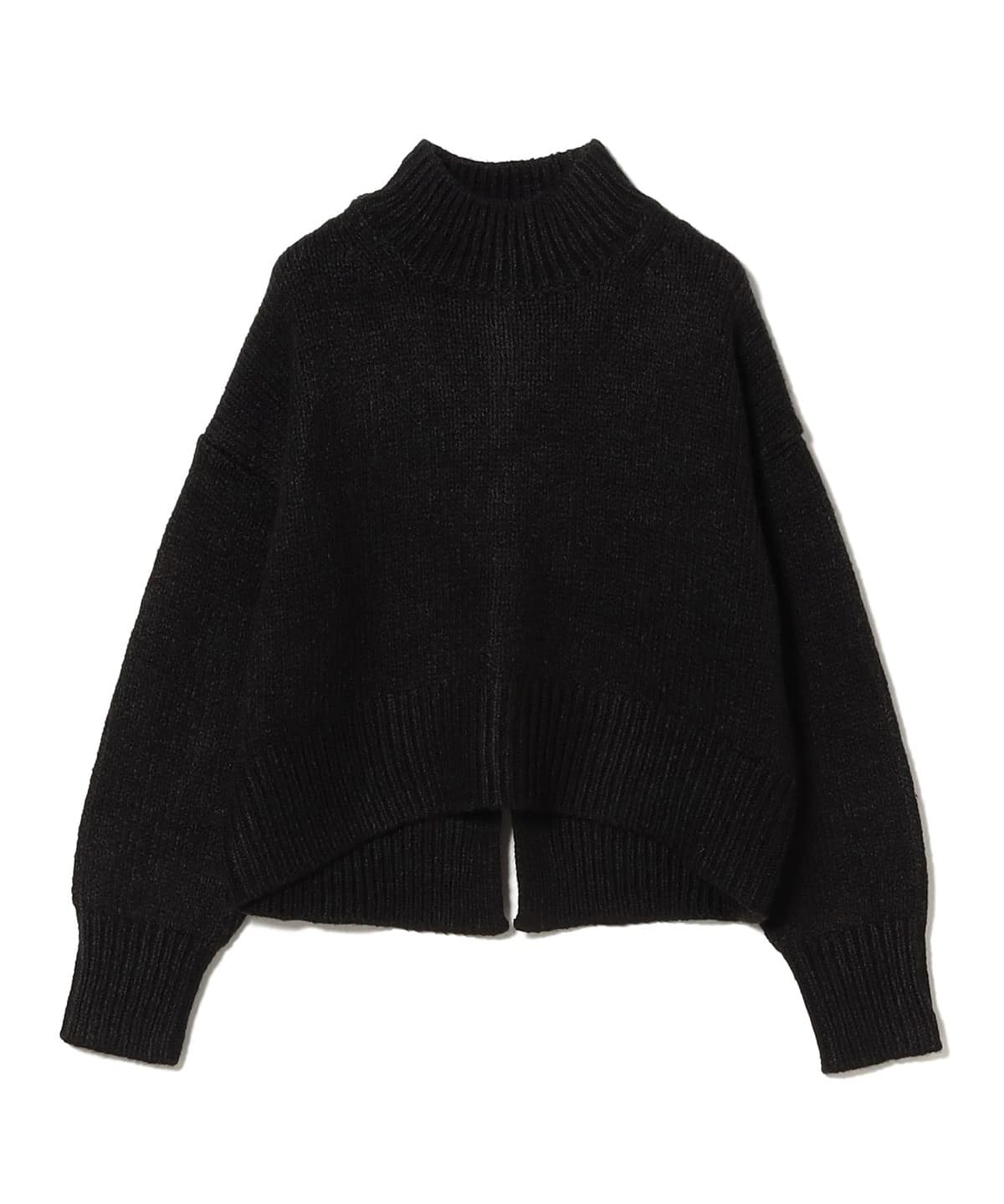 バック スリット ハイネック トップス WOMEN BLACK ONE SIZE バック スリット ハイネック トップス WOMEN BLACK ONE SIZE