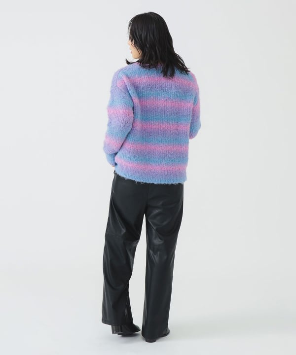 ネ*イ様 BEAMS GOLF グラデーションニットセーター Lサイズ BEAMS GOLF（ビームス ゴルフ）〈WOMEN〉 ORANGE LABEL