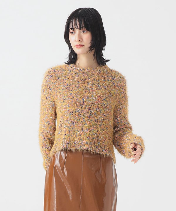 B:MING by BEAMS（ビーミング by ビームス）ミックスヤーン ニット