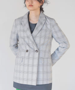 ▲B:MING by BEAMS / RP チェック ダブル ジャケット