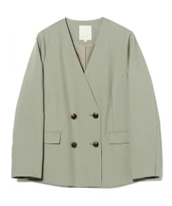 ▲B:MING by BEAMS / ノーカラー ダブルジャケット