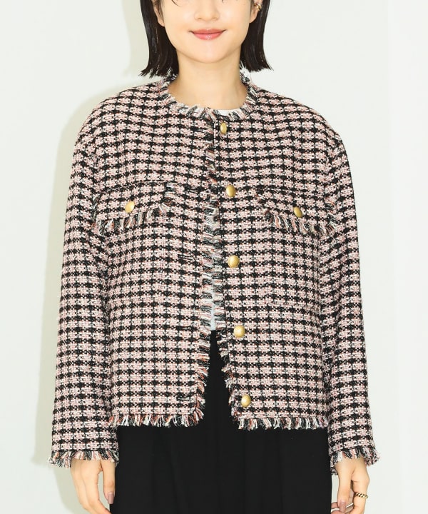 B:MING by BEAMS B:MING by BEAMS B:MING by BEAMS / Tweed jacket