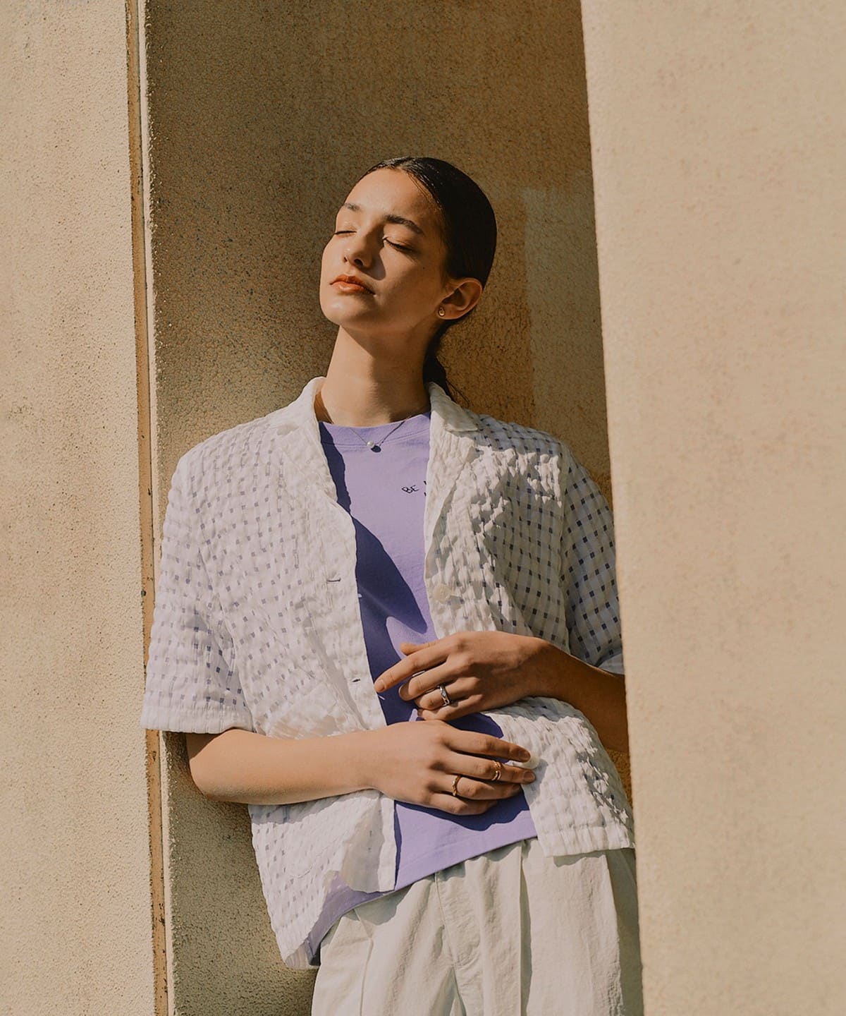 B:MING by BEAMS（ビーミング by ビームス）【手洗いOK】シアー