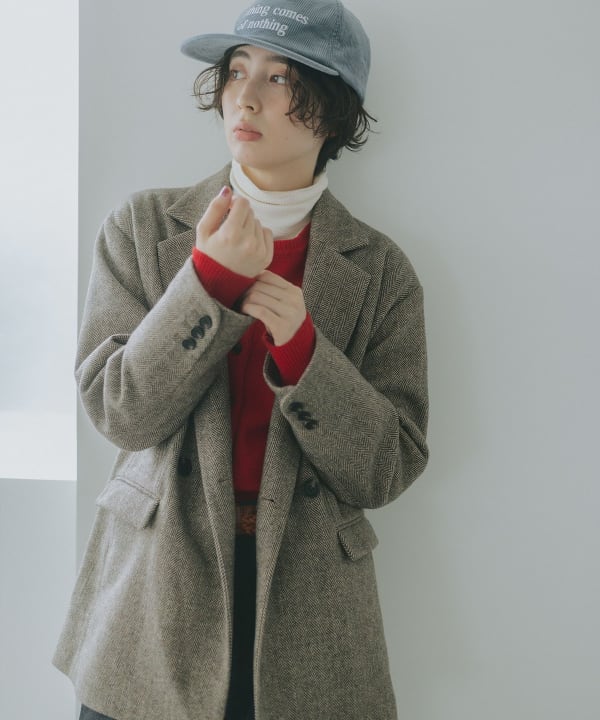 【アッキーさん専用】新品未使用B:MING by BEAMS ツイードジャケット B:MING by BEAMS（ビーミング by ビームス）ツイード ジャケット