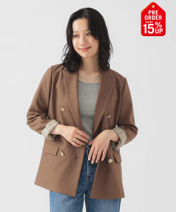 【+15%ポイントUP】ダブルブレスト ジャケット（S～M）