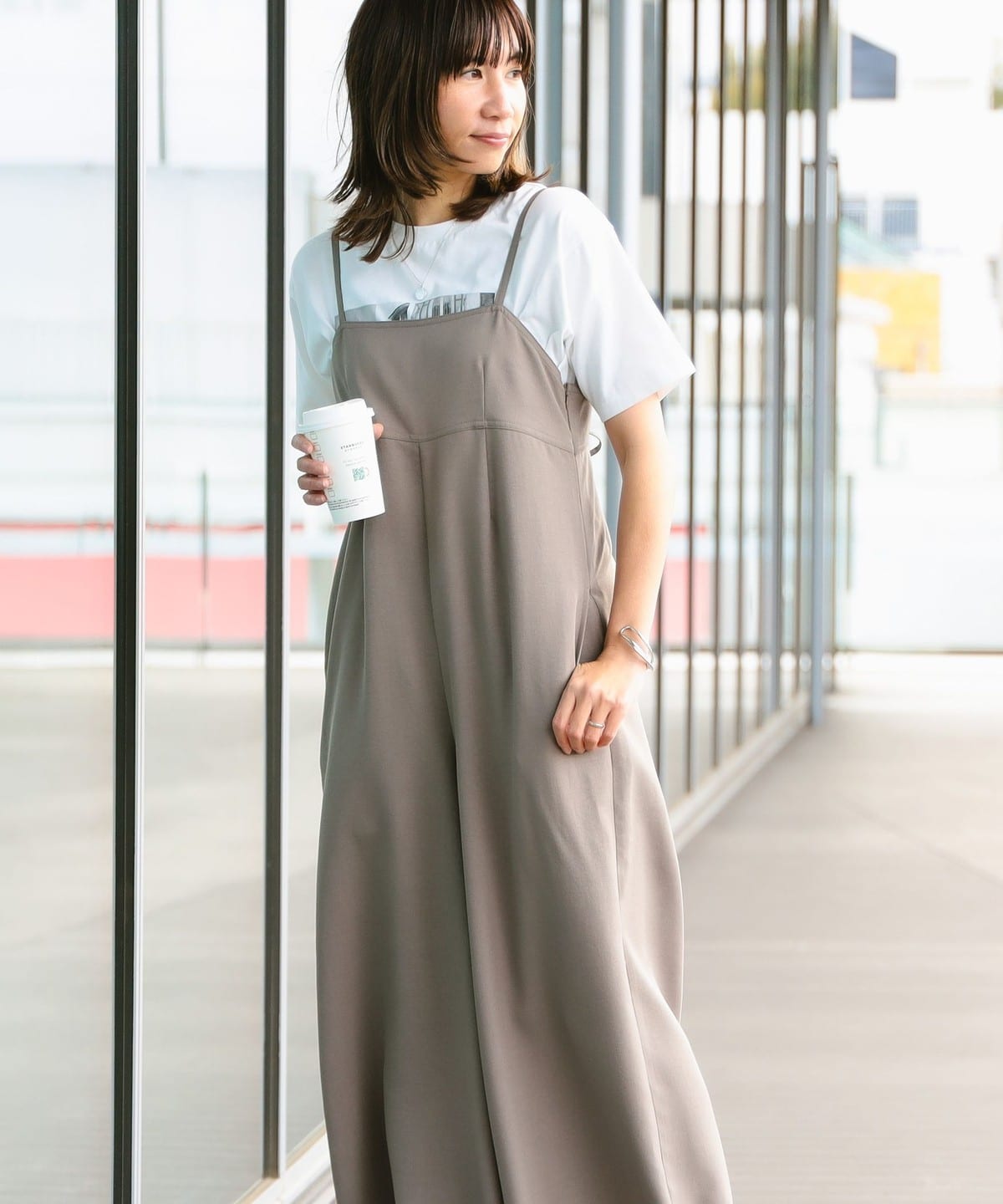 キャミ サロペット(S~M) パンツ WOMEN MOCHA M キャミ サロペット(S~M) パンツ WOMEN MOCHA M